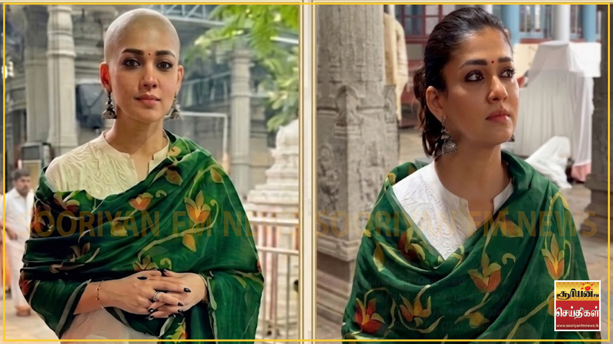 திருப்பதியில் மொட்டை அடித்த நயன்தாரா? – வைரலாகும் நிழற்படத்தின் பின்னணியில் உள்ள உண்மை!