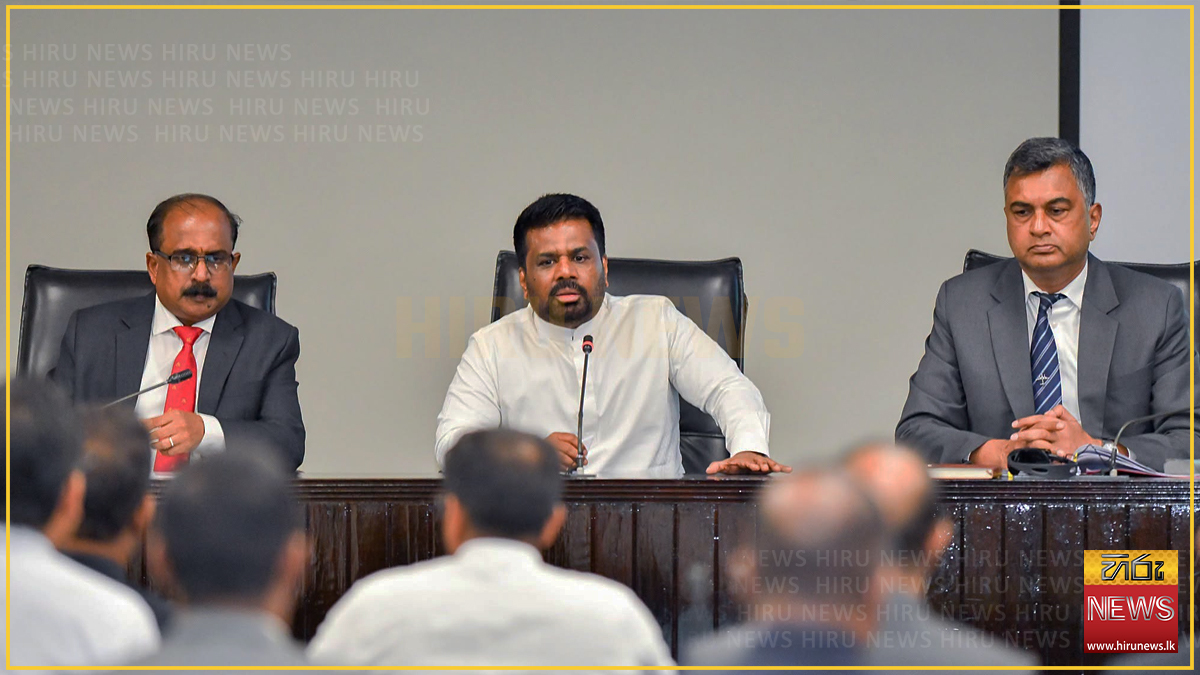 උතුරු සහ නැගෙනහිර ඉඩම් කඩිනමින් ජනතාවට නිදහස් කරන්න – ජනාධිපතිගෙන් ආරක්ෂක අංශවලට උපදෙස්