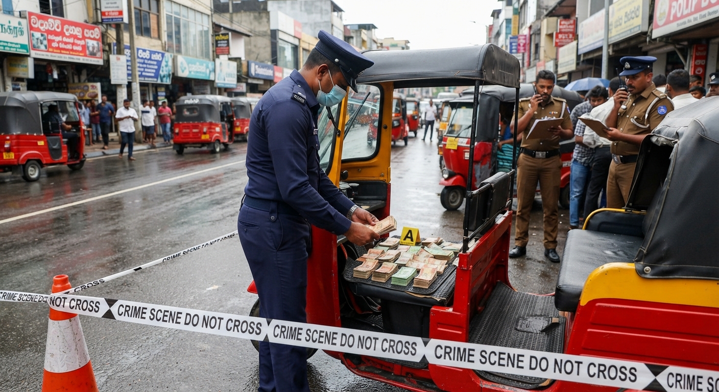 Cash found in three-wheeler leads to probe into alleged US$ 1 billion forex scam