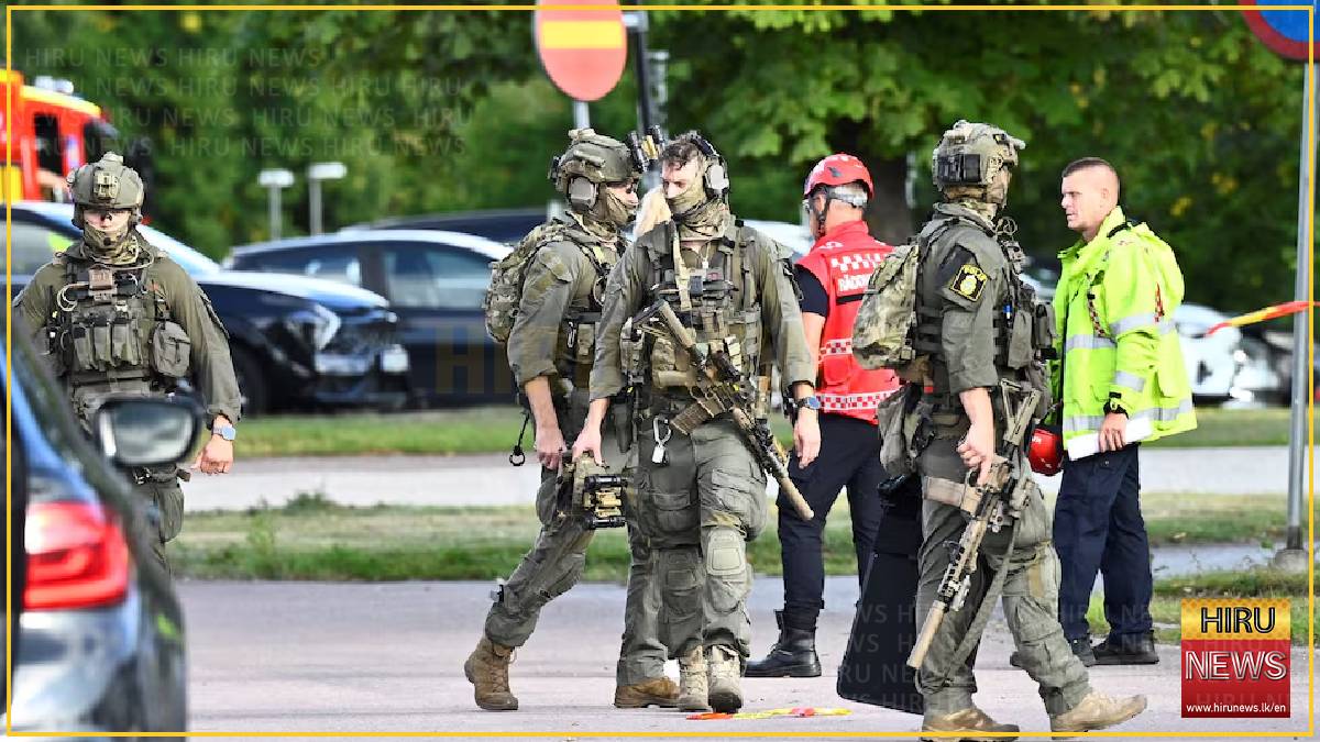 Sword attack at Swedish high school leaves one dead