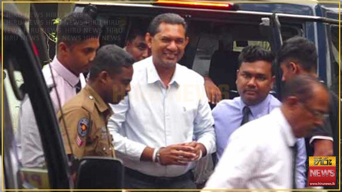 පාදයක නහරයක් පිපිරුණු සුගීෂ්වර බණ්ඩාර බන්ධනාගාර රෝහලට ඇතුළත් කෙරේ