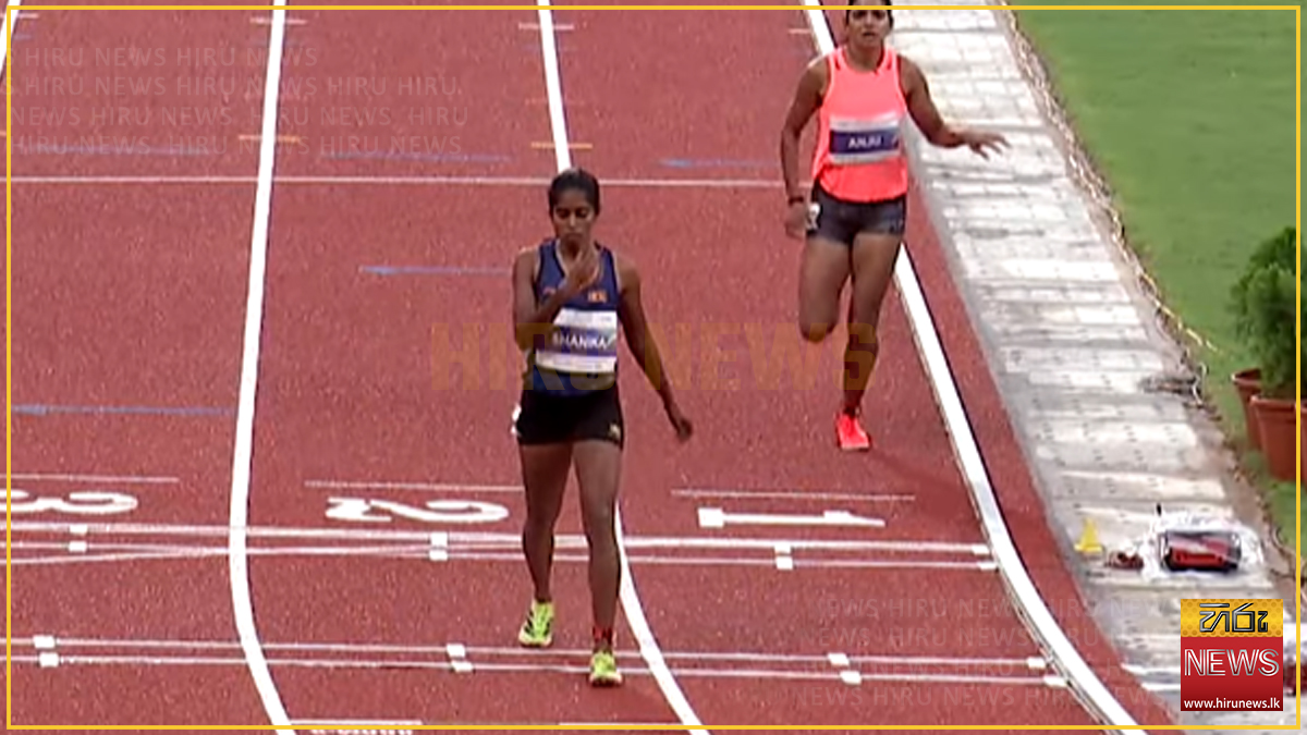 ඉන්දියාවේදී ශානිකා කහවලගෙන් මීටර් 1500 ධාවන ඉසව්වෙන් ලෝකඩ පදක්කමක්