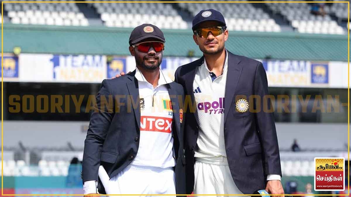 நாணயச் சுழற்சியில் வெற்றி பெற்ற இந்திய அணி முதலில் துடுப்பெடுத்தாட தீர்மானம்!