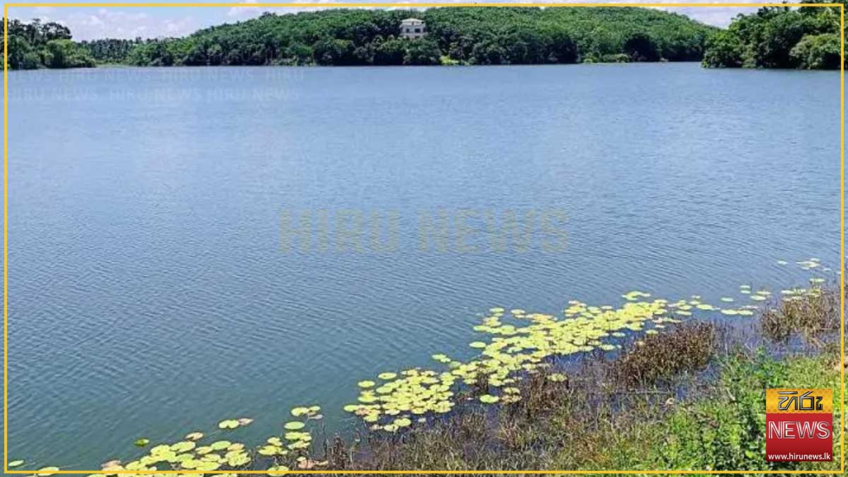 ඇහැලියගොඩ - ගල්පොත්තහේන වැවේ දිය නාමින් සිටි තරුණයෙක් ගිලී මරුට