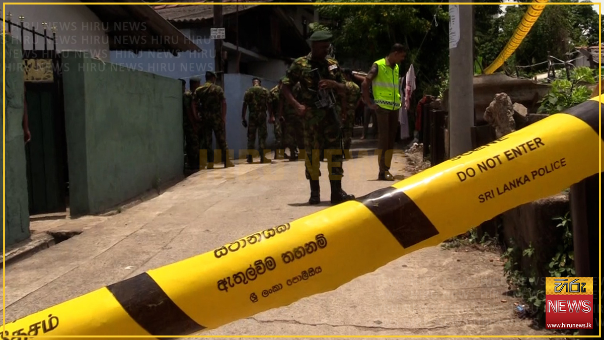 බොරැල්ලේ නිවසක් අසළින් අත්බෝම්බයක් සොයා ගැනේ