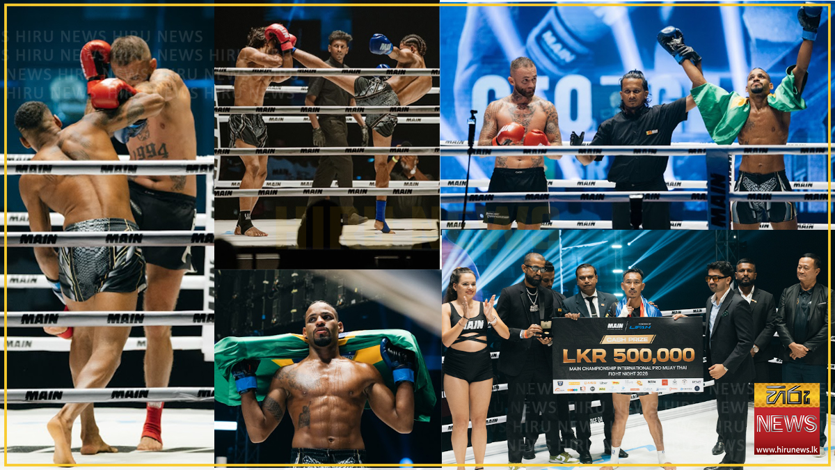 Int'l Muay Thai C’ship concludes at BMICH