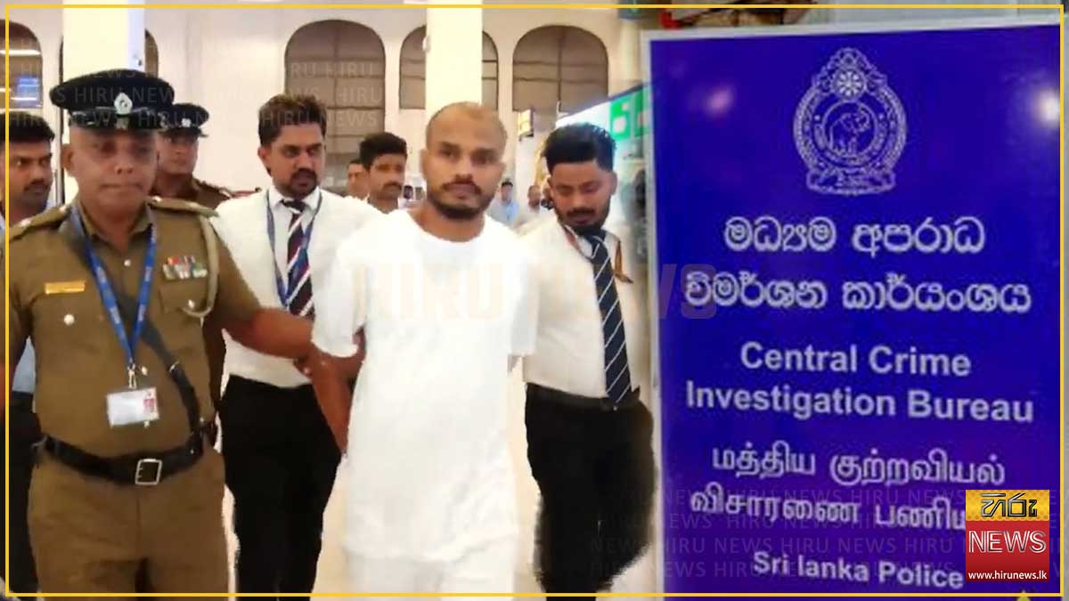 වැඩිදුර පරීක්ෂණ සඳහා බස් ලලිත් මධ්‍යම අපරාධ විමර්ශන කාර්යාංශයට භාර දෙයි