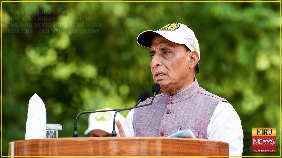 India’s Defence Minister Rajnath Singh to visit Sri Lanka in September