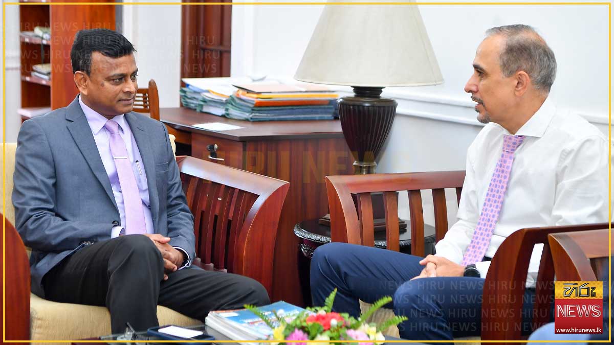 කොළඹ කොටුව සංචාරක කලාපයක් ලෙස සංවර්ධනය කිරීමේ ව්‍යාපෘතිය පිළිබඳව ලෝක බැංකු නියෝජිතයින් සමග සාකච්ඡාවක්