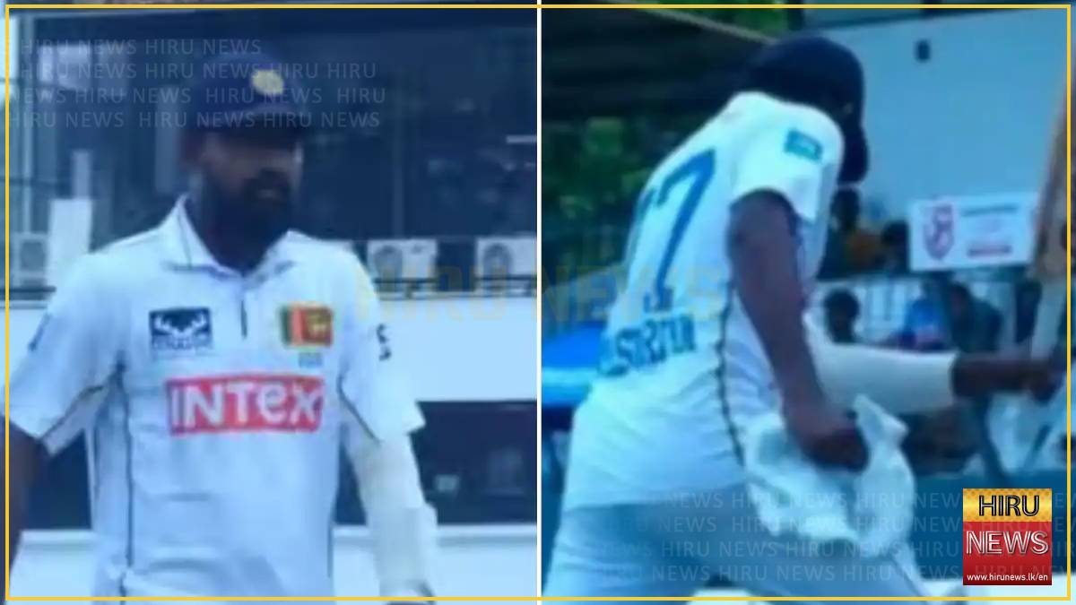 Third player sanctioned for incident during Colombo Test