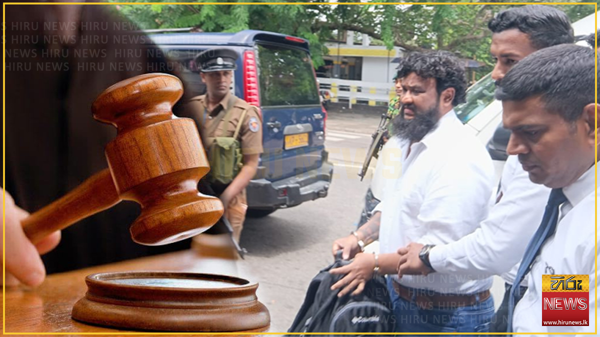 පානදුර නිලංග ලබන 03 වැනිදා තෙක් රිමාන්ඩ්