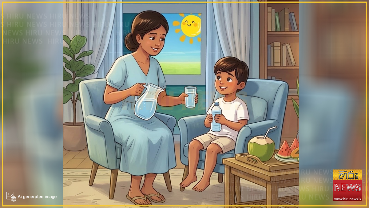 දැඩි උණුසුමෙන් දරුවන් ආරක්ෂා කරගන්නැයි සෞඛ්‍ය අංශවලින් උපදෙස්