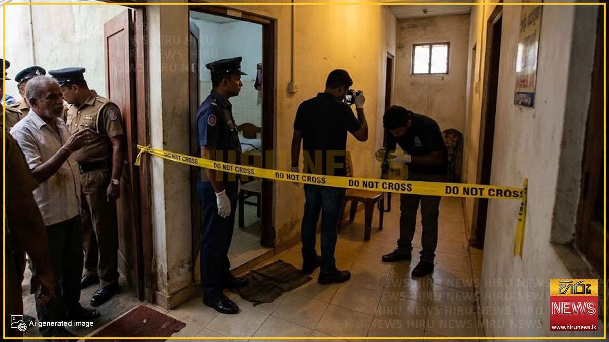 ලැගුම්හලක අබිරහස් අයුරින් මියගොස් සිටි පුද්ගලයෙකුගේ සිරුරක් හමුවෙයි