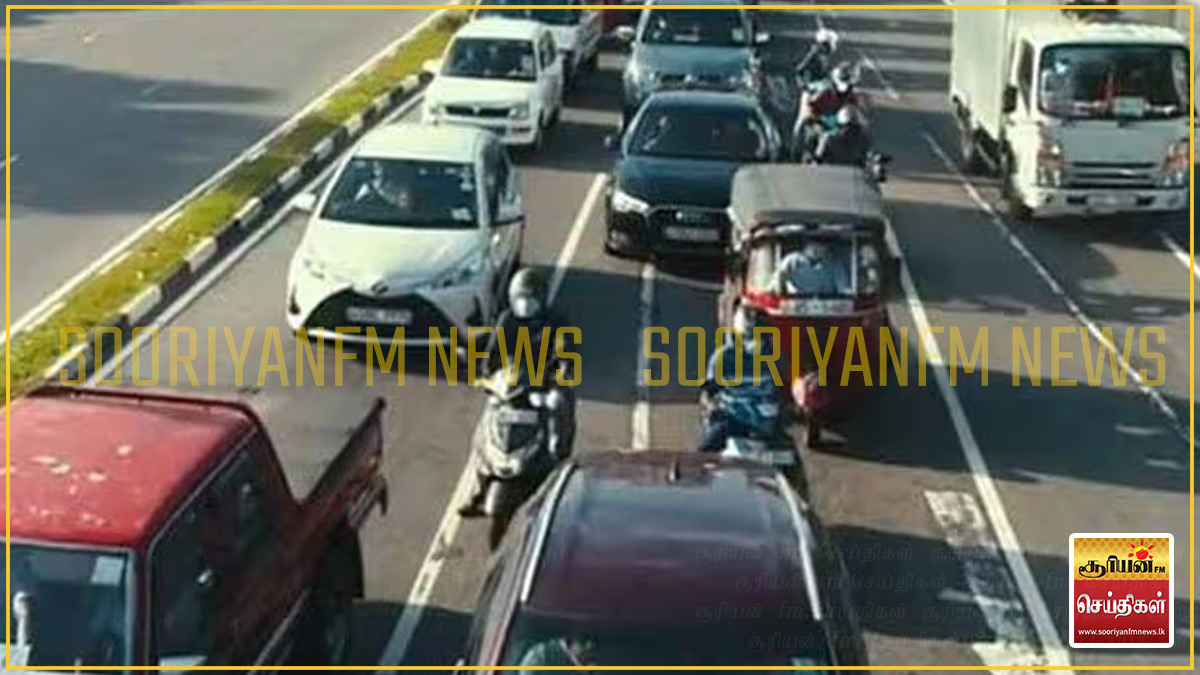 தெற்கு அதிவேக நெடுஞ்சாலையின் வெளியேறும் மற்றும் நுழைவுப் பகுதிகளில் போக்குவரத்து நெரிசல்