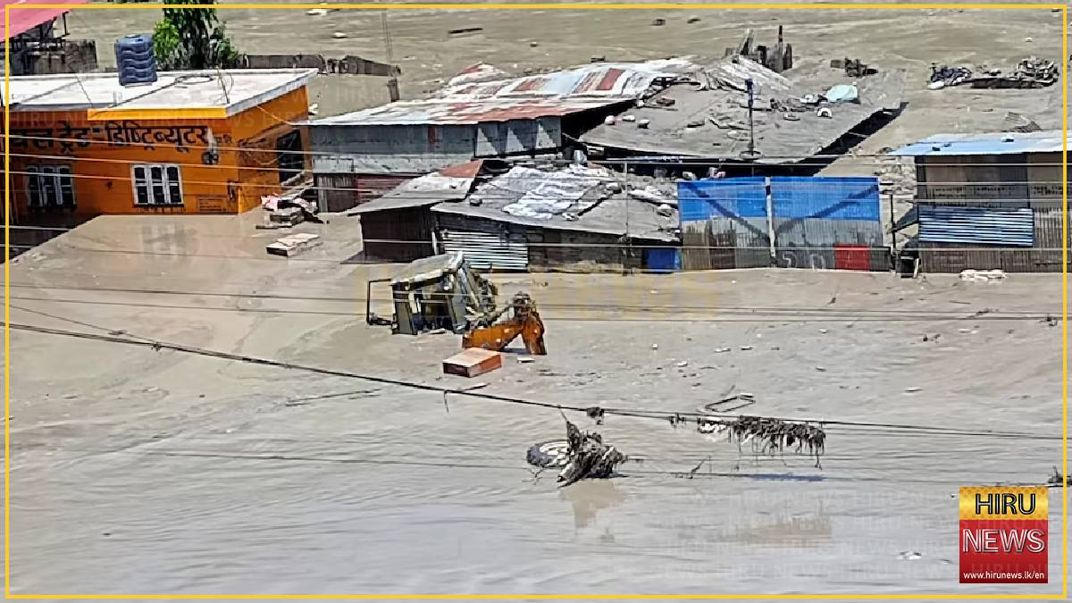 Massive flash flood sweeps through villages in Nepal
