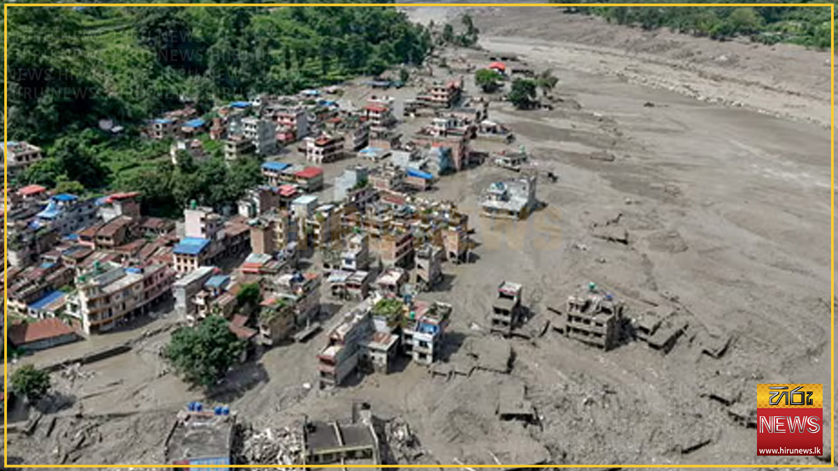 නේපාලයේ හදිසි ගංවතුරෙන් සංචාරකයින් 384ක් අතුරුදන්