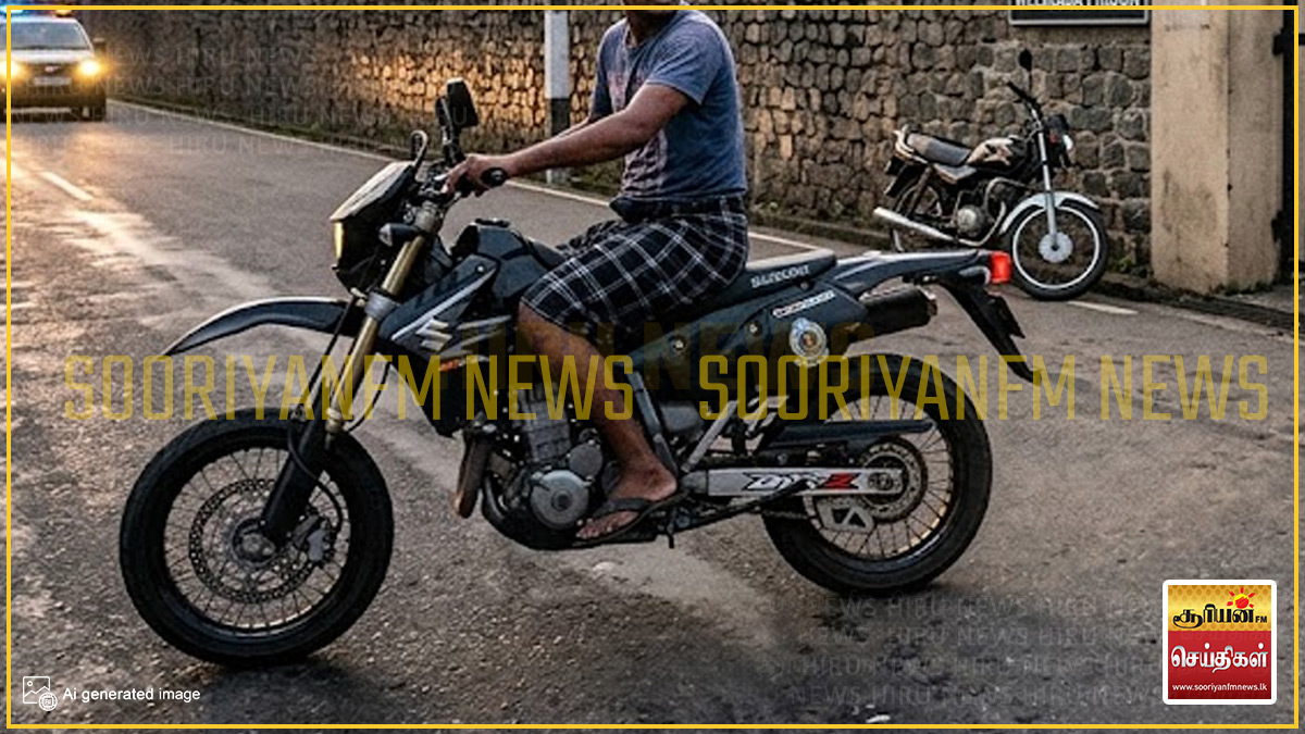 சிறைச்சாலை விடுதியில் துப்புரவுப் பணியில் ஈடுபட்ட கைதி உந்துருளியுடன் தப்பியோட்டம்