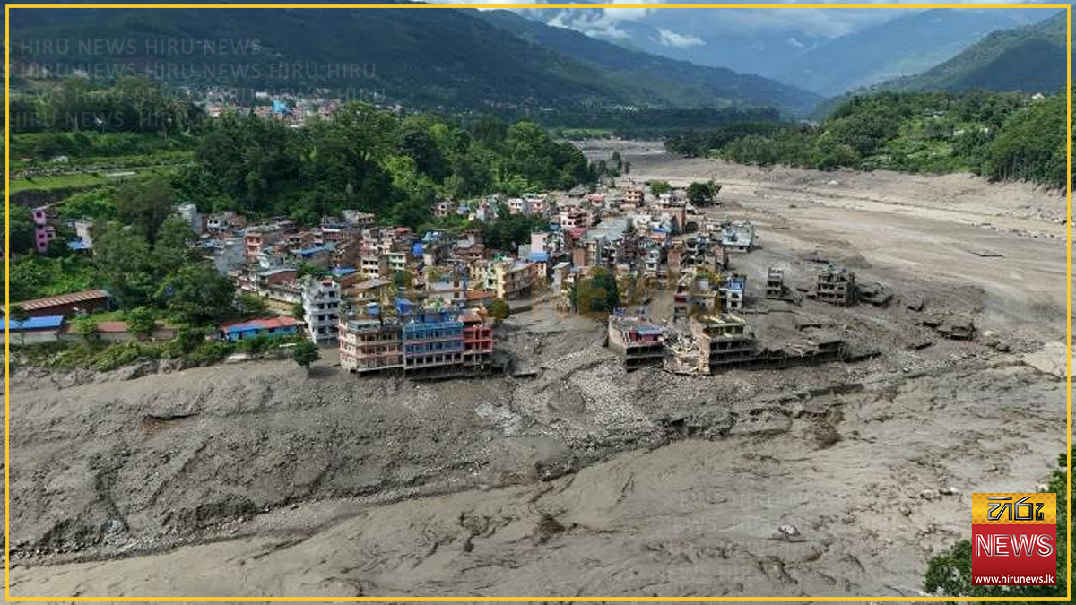 නේපාල හදිසි ගංවතුරෙන් මියගිය සංඛ්‍යාව 95 දක්වා ඉහළට