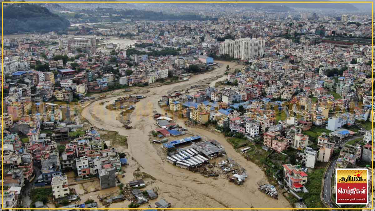 நேபாளத்தில் திடீர் வெள்ளப்பெருக்கு -காணாமல்போனோர் எண்ணிக்கை 579 ஆக அதிகரிப்பு