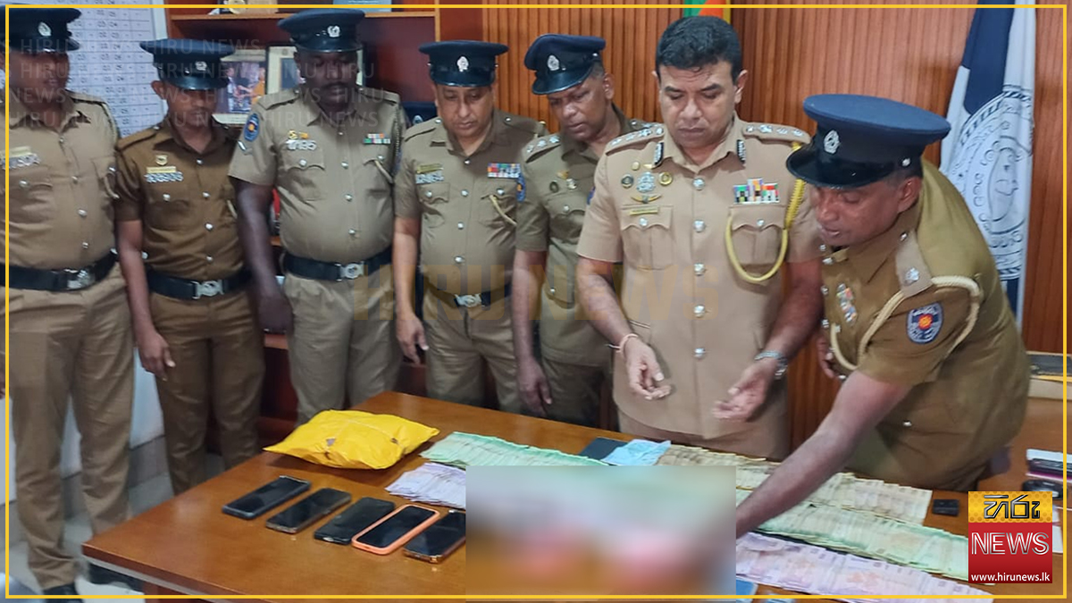කෝටි 7ක මත්ද්‍රව්‍ය සමග මාතර අඹුසැමි යුවළක් පොලිස් අත්අඩංගුවට