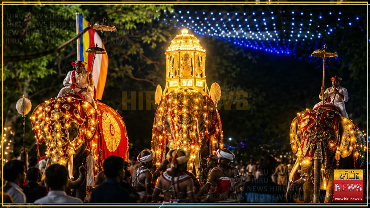 ත්‍රිකුණාමලය සම්බෝධි විහාරයේ වාර්ෂික පෙරහර සාර්ථකව නිම වෙයි
