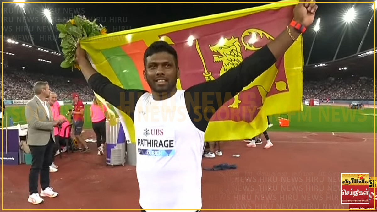 ஈட்டி எறிதல்  போட்டியில் உலகை வென்ற இலங்கை வீரர் ! 