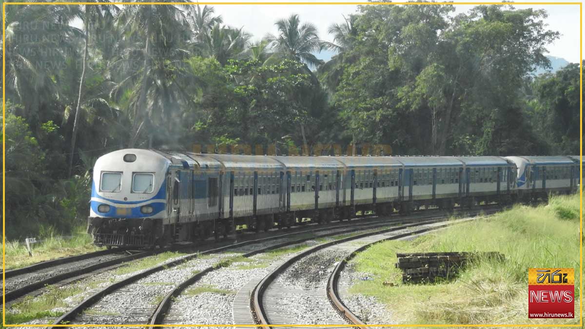 උතුරු දුම්රිය මාර්ගයේ දුම්රිය ධාවනයට බාධා