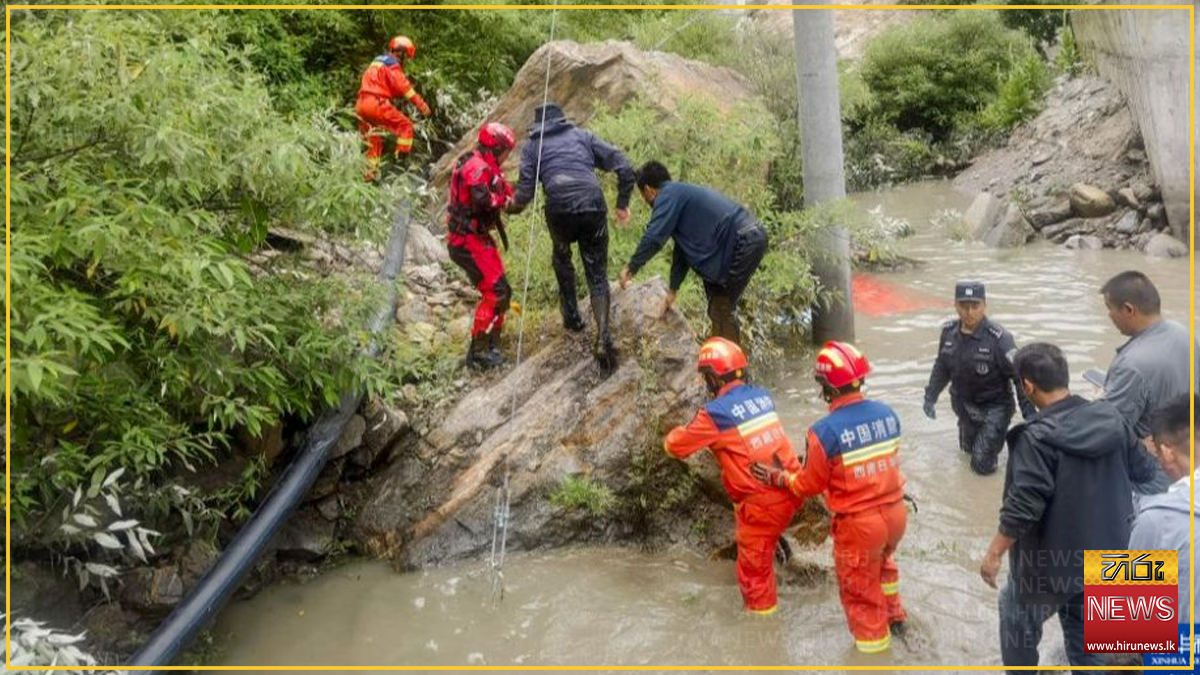 නායගිය ෂිගාට්සේ  ආපදා බිමට හදිස්සියේ පැමිණි චීන අගමැති