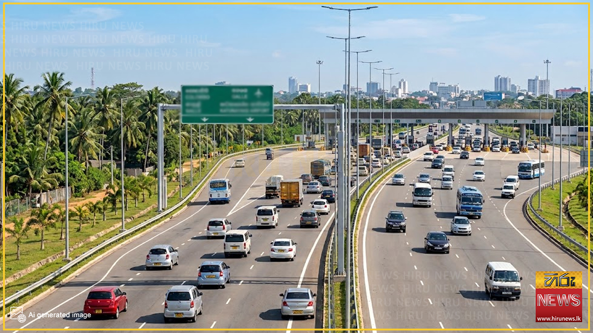Sri Lanka expressways earn over Rs. 124m in two days