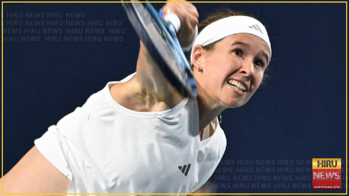 Nikola Bartunkova wins all-Czech quarterfinal 