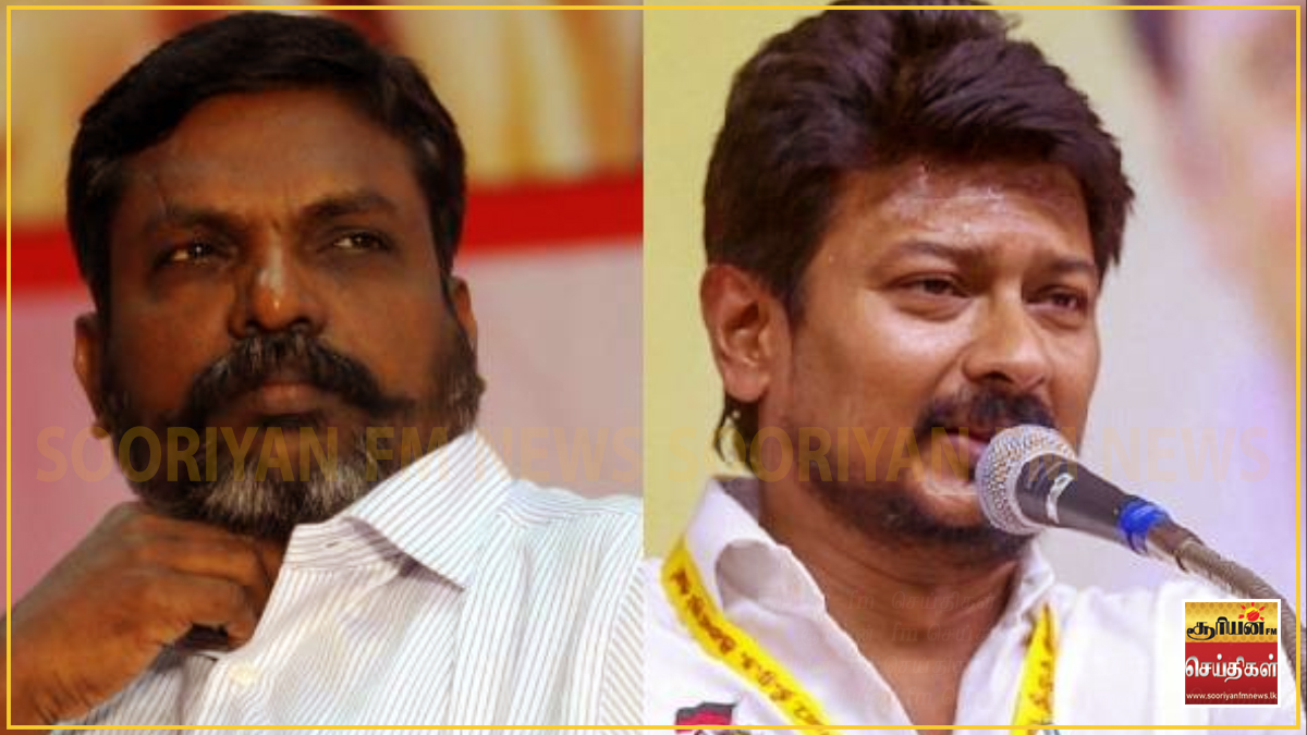 திருமாவளவன் என் அரசியல் ஆசான் - சட்டசபையில் உதயநிதி ஸ்டாலின் புகழாரம்!