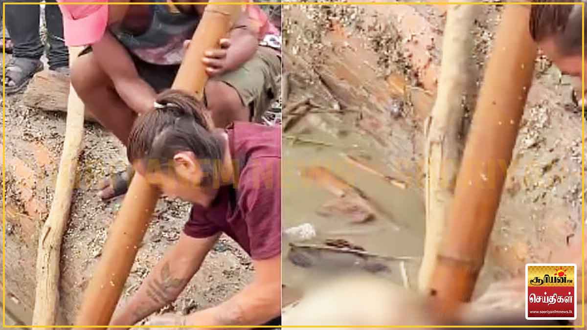 சோகத்திலும் அரங்கேறிய மனிதாபிமானமற்ற செயல்: வெள்ளத்தில் அடித்துச் செல்லப்பட்ட உடலத்தில் நகையைத் திருடிய இருவர் கைது!