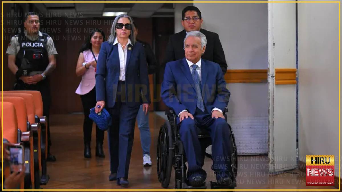 Ecuador jails ex-president for five years