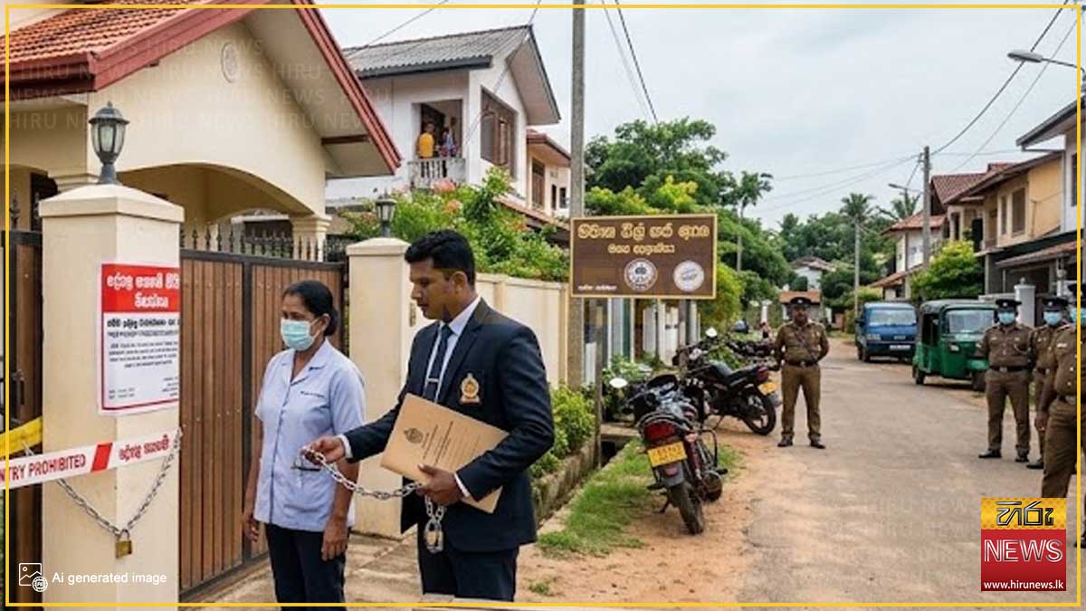 සංවිධානාත්මක අපරාධකරුවන්ගේ මිලියන 6,000ක වත්කම් සහ දේපළ තහනම්