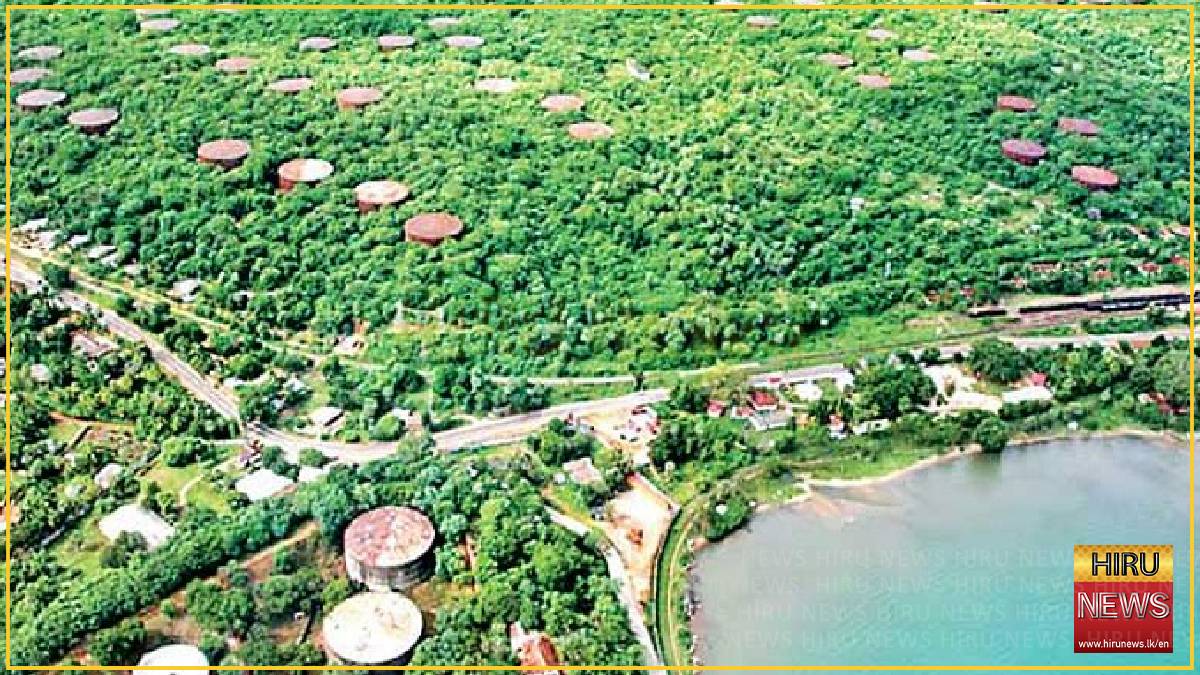 Ceylon Petroleum Corporation redevelops two Trincomalee oil tanks