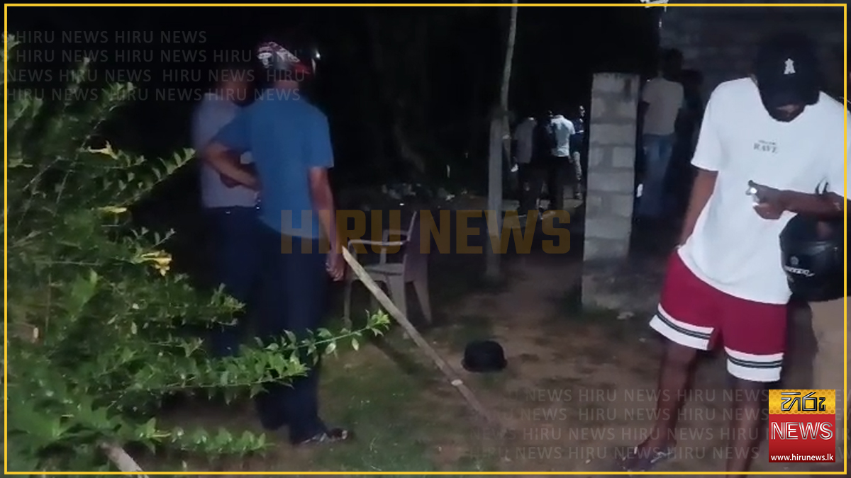 කළුතර, පයාගල වෙඩි තැබීමක්