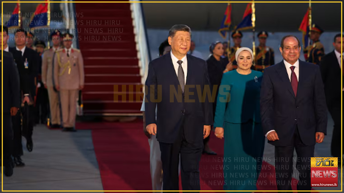 ඉරාන යුද්ධය මැද චීන ජනපති ඊජිප්තුවට