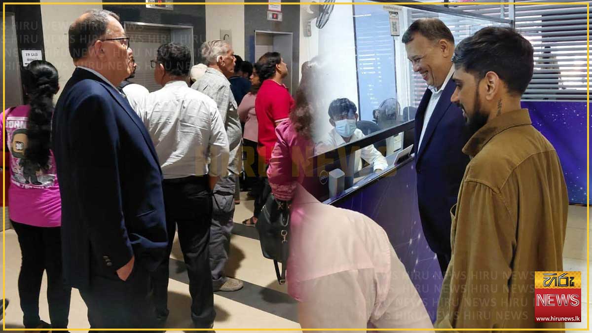 Former ambassador to the US Mahinda Samarasinghe praises passport office efficiency