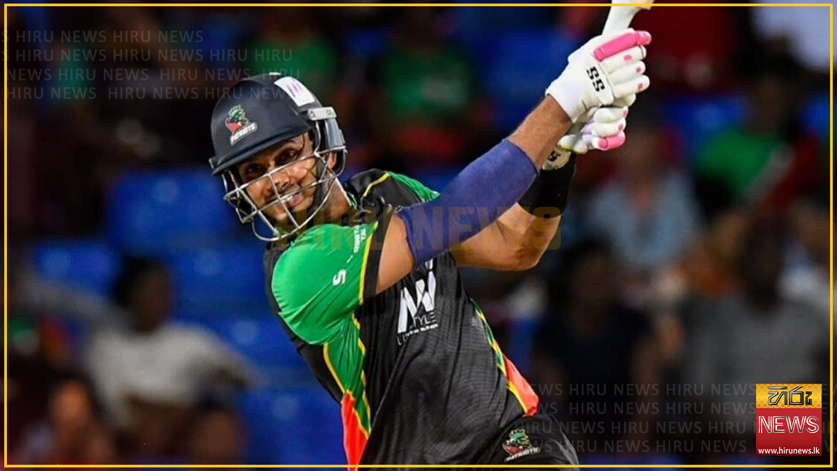 දසුන් ශානක කැරිබියන් ප්‍රිමියර් ලීග් ඉතිහාසයේ වේගවත්ම ශතකයට හිමිකම් කියයි