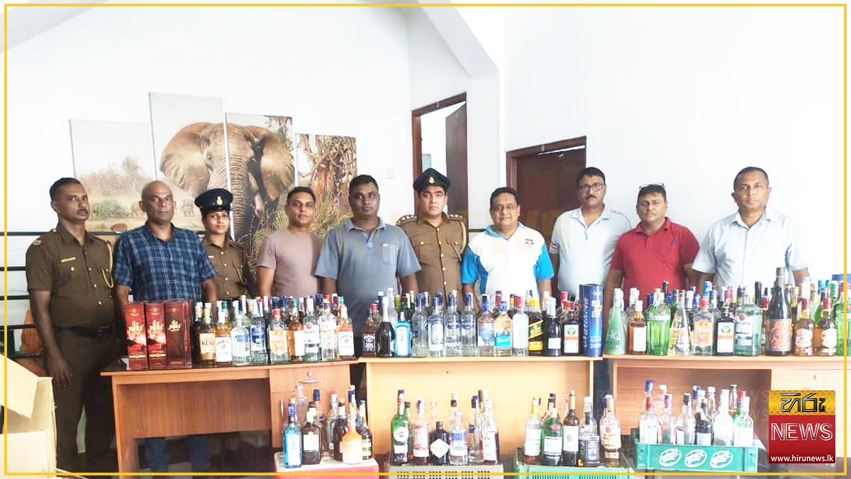 Illicit liquor worth millions seized at DJ party