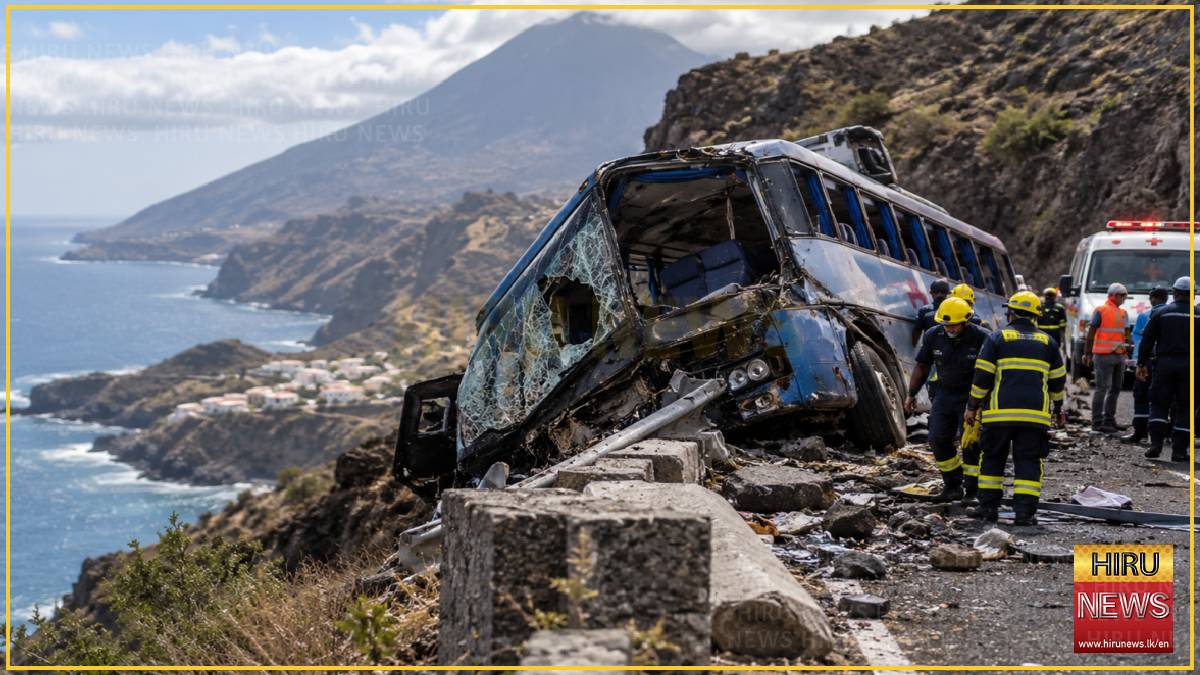  At least 25 killed in bus crash on Cape Verde's Fogo island, agency says