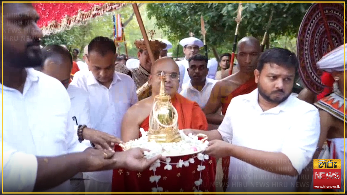 103 වන සේරුවිල ශ්‍රී ලලාට ධාතු මහ පෙරහැර වීථි සංචාරය කරයි