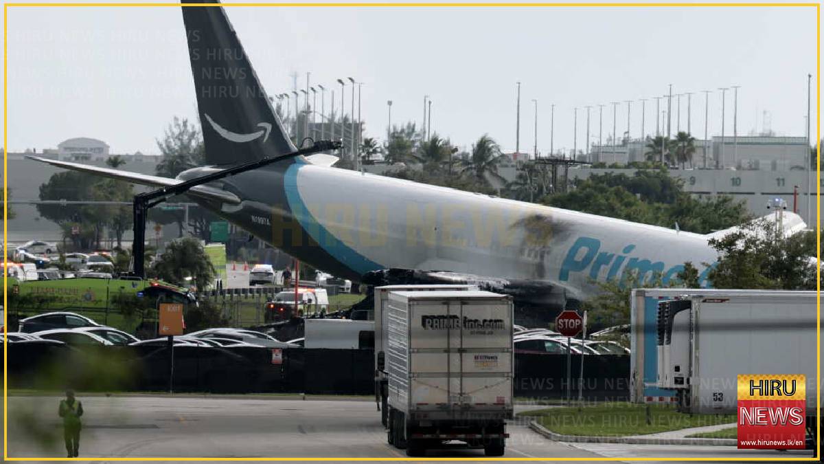 Five dead after Amazon cargo plane crashes at Miami airport