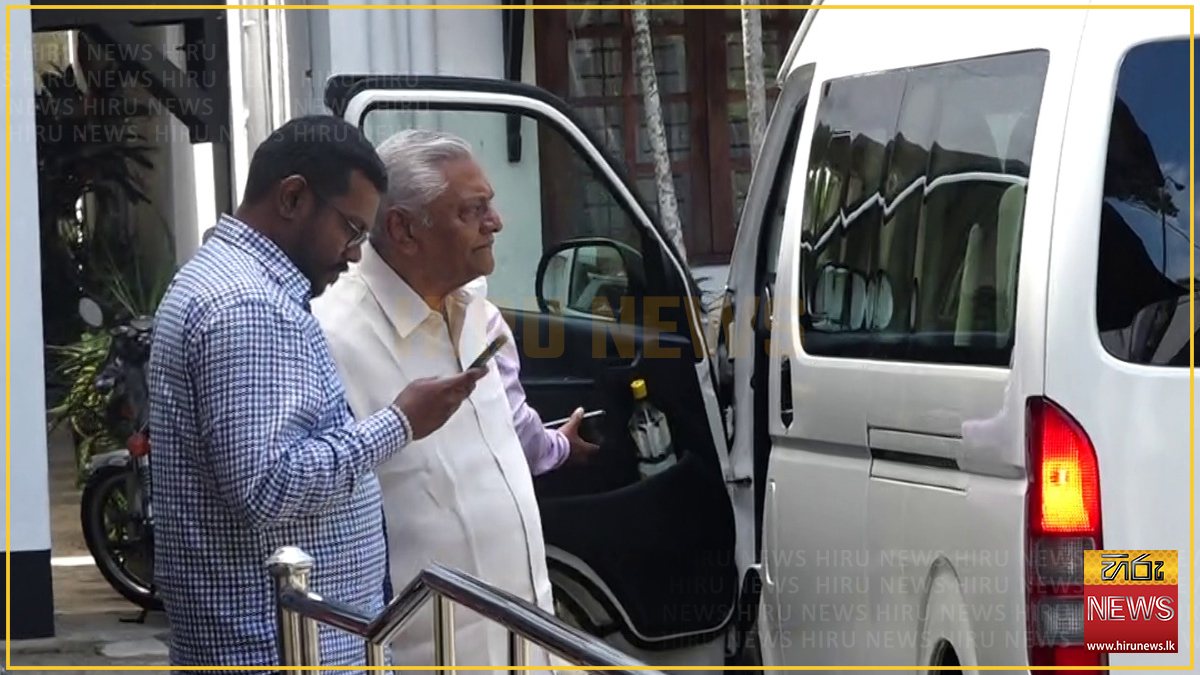 පැය එක හමාරක ප්‍රකාශයක් ලබා දී චමල් රාජපක්ෂ අල්ලස් කොමිසමෙන් පිටව යයි