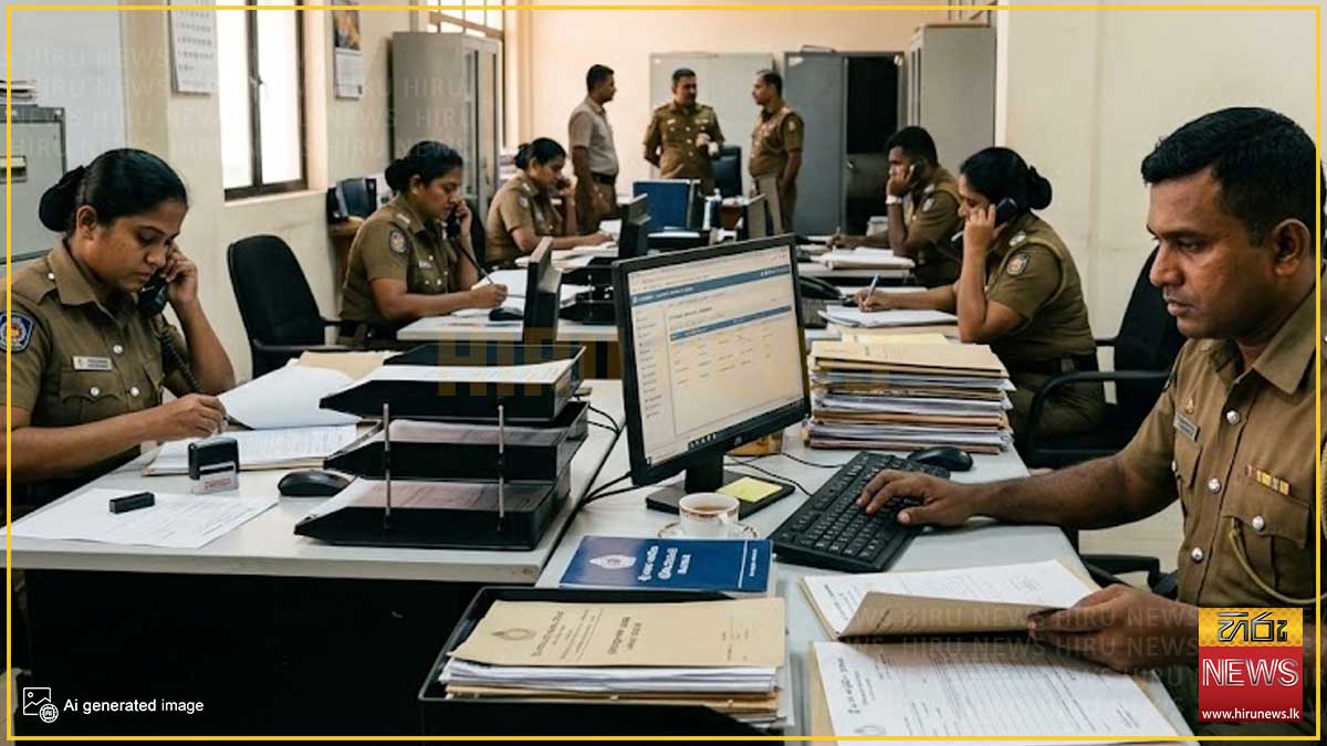 පොලිස් නිෂ්කාෂණ වාර්තා නිකුත් කිරීමට නව ක්‍රමවේදයක්