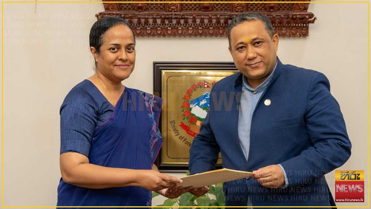 නේපාලයේ විපතට පත්වූවන්ට ශ්‍රී ලංකාවෙන් දුන් ඩොලර් මිලියනය නේපාල රජයට භාරදෙයි