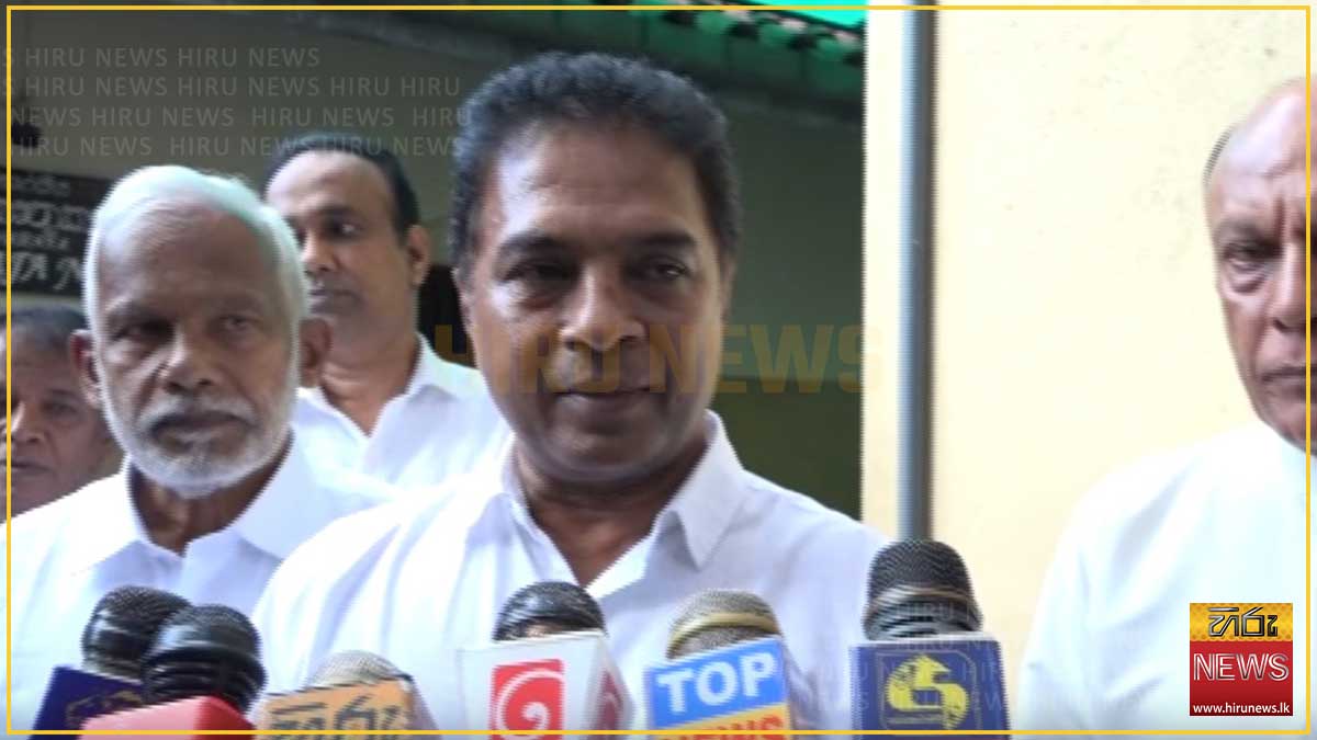 නාමල්ට එරෙහි සාක්ෂි ගැන පොහොට්ටුවෙන් සැකයක්   – “විශ්වාස කරන්න බැහැ” සාගර කියයි