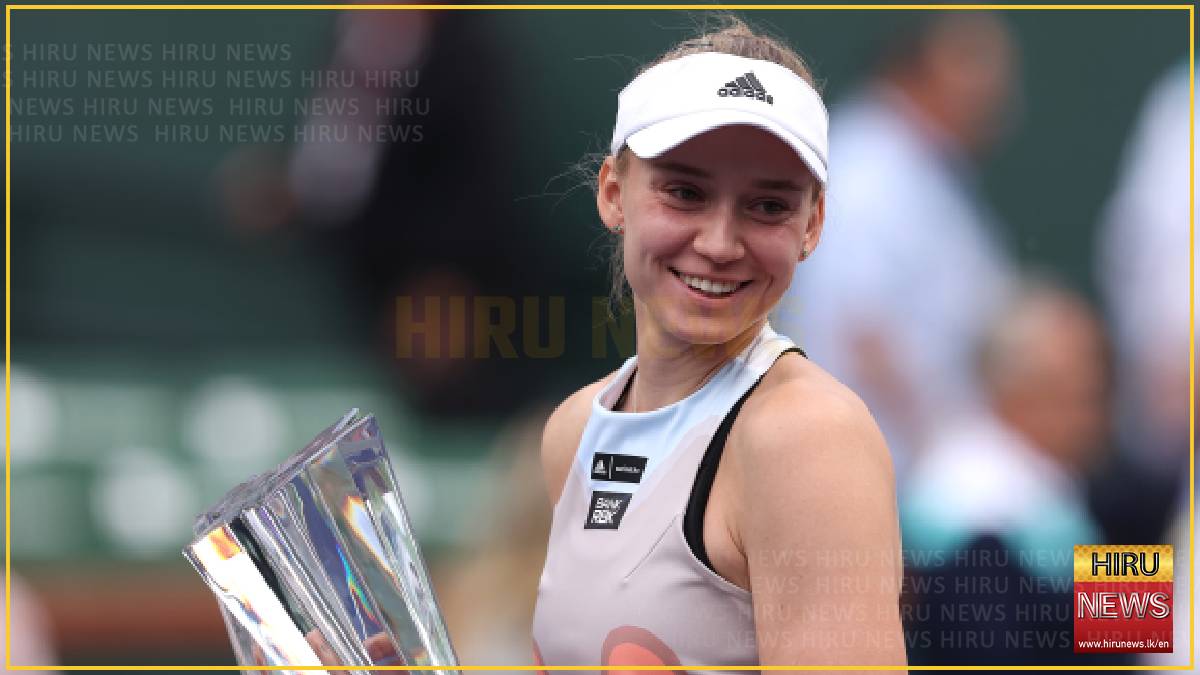 'Just a number' - Rybakina's rise to world number one