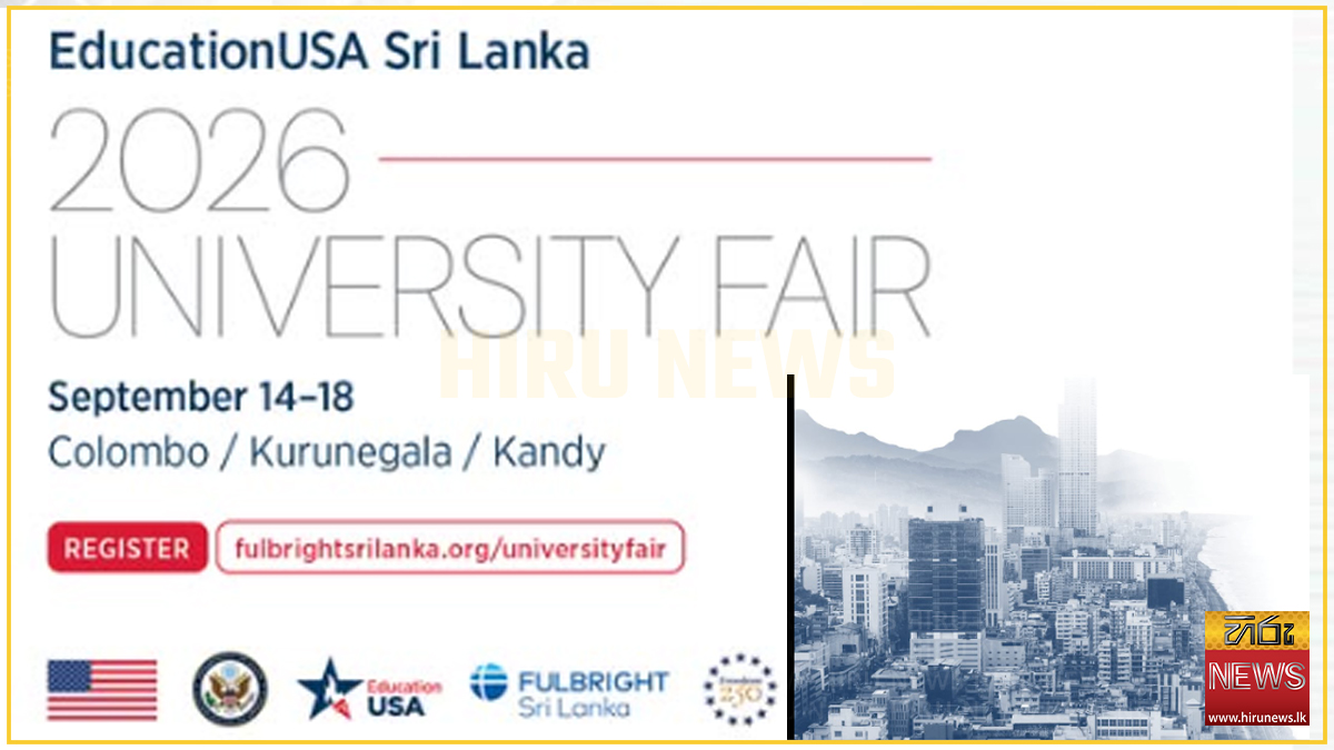 EducationUSA University Fair 2026 in SL from Sept. 14