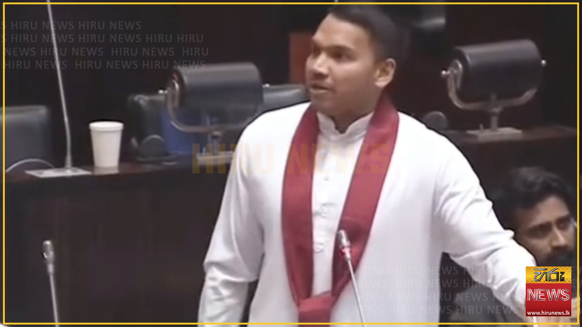 ''ආපු නැව් 19න් මෙට්‍රික් ටොන් 120,000ක් අතුරුදන්'' - නාමල් රාජපක්ෂ